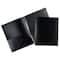 JAM Paper Heavy Duty Plastic 6-Pocket Folder, 2ct.
